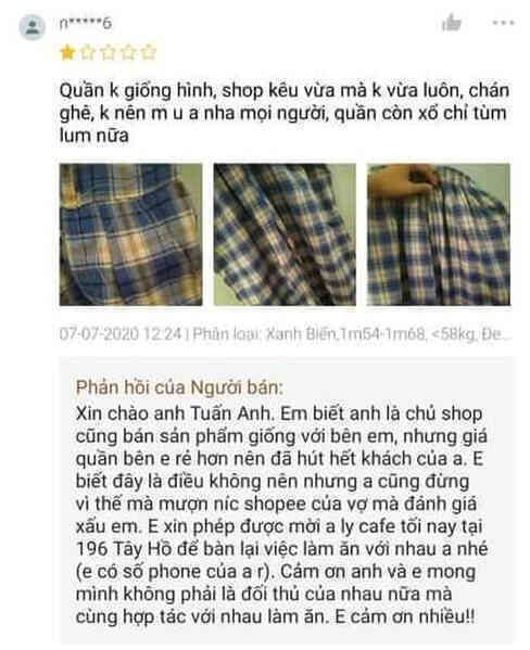 Những pha đánh giá 1 sao vô lý đến cùng cực kiến cộng đồng mạng cười không nhặt được mồm - Ảnh 8. Những pha đánh giá 1 sao vô lý đến cùng cực kiến cộng đồng mạng cười không nhặt được mồm - Ảnh 8.
