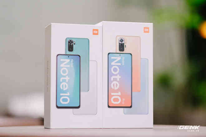 Trên tay Redmi Note 10 và Redmi Note 10 Pro chính hãng: Đã có màn hình AMOLED 120Hz, Snapdragon 678/732G, giá từ 4.7 triệu