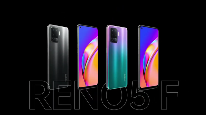 OPPO Reno5 F ra mắt: Helio P95, 4 camera sau 64MP, sạc nhanh 30W, giá 6.6 triệu đồng - Ảnh 2. OPPO Reno5 F ra mắt: Helio P95, 4 camera sau 64MP, sạc nhanh 30W, giá 6.6 triệu đồng - Ảnh 2.