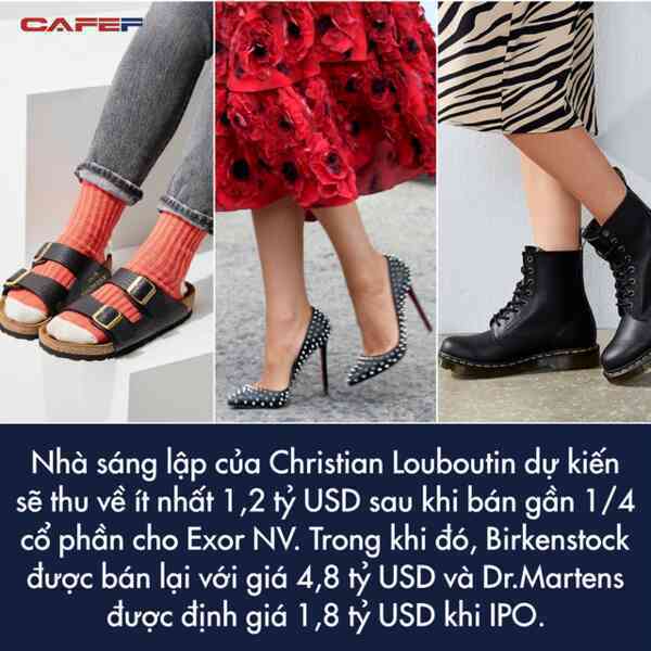 Giày cao gót, dép sandal trở thành 
