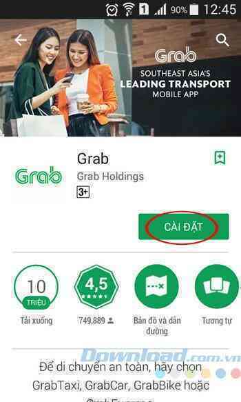 Hướng dẫn và cách sử dụng Grab để gọi xe ôm trên điện thoại