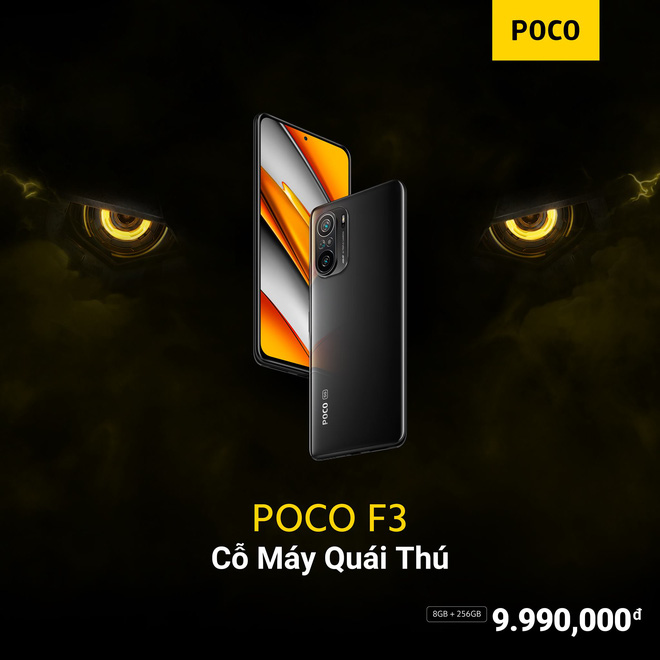 POCO F3 và POCO X3 Pro ra mắt tại VN: Snapdragon 870/860, màn hình 120Hz, giá từ 6.99/8.99 triệu đồng - Ảnh 3. POCO F3 và POCO X3 Pro ra mắt tại VN: Snapdragon 870/860, màn hình 120Hz, giá từ 6.99/8.99 triệu đồng - Ảnh 3.