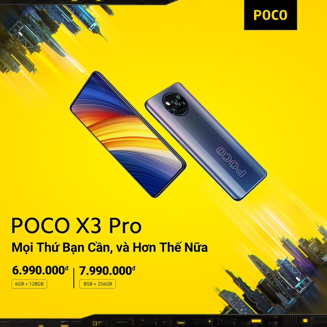 POCO F3 và POCO X3 Pro ra mắt tại VN: Snapdragon 870/860, màn hình 120Hz, giá từ 6.99/8.99 triệu đồng - Ảnh 5.