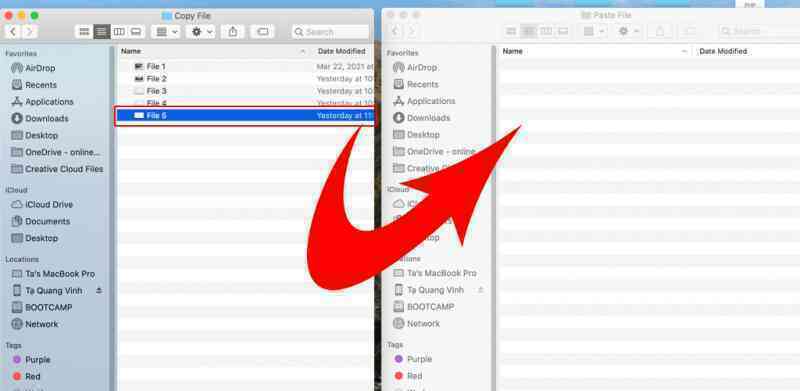 Cách copy file qua folder trên Macbook mới nhất