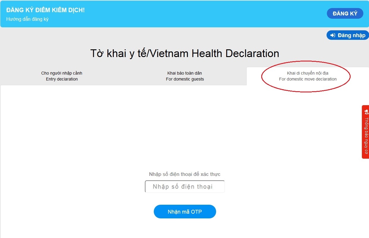 Hướng dẫn khai báo y tế khi đi máy bay nội địa