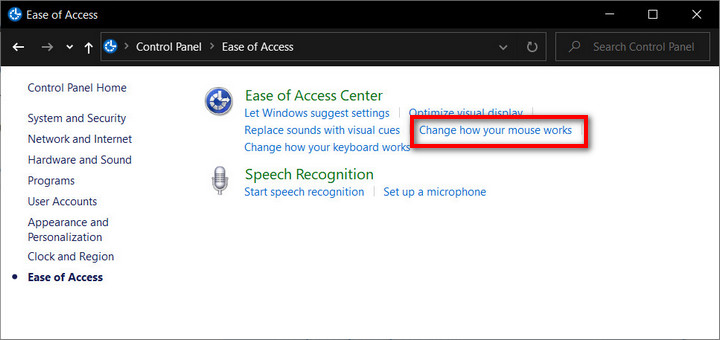 5 cách thay đổi màu sắc và kích thước chuột trên Windows 10
