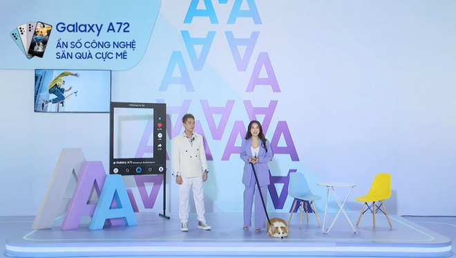Quân A.P thử chụp ảnh cho cún cưng bằng Samsung Galaxy A72, thành quả thu về khiến nam ca sĩ bất ngờ