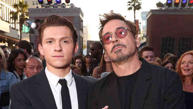 Đi thử vai Spider-Man, Tom Holland hí hửng trò chuyện với “chú Stark”, nhưng hóa ra đó chỉ là diễn viên đóng thế cho Robert Downey Jr. - Ảnh 2.