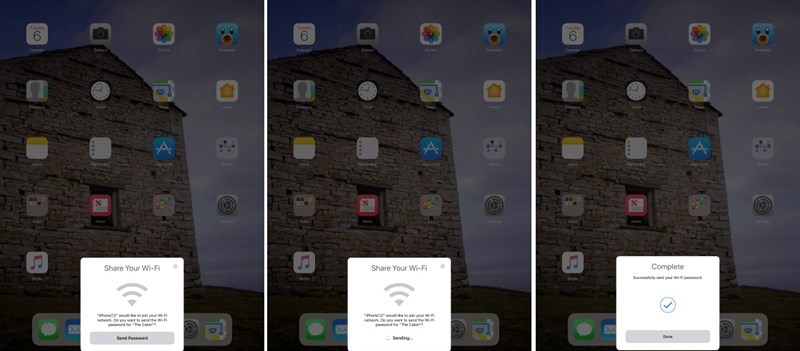 Cách chia sẻ Wi-Fi trên iPhone không cần mật khẩu