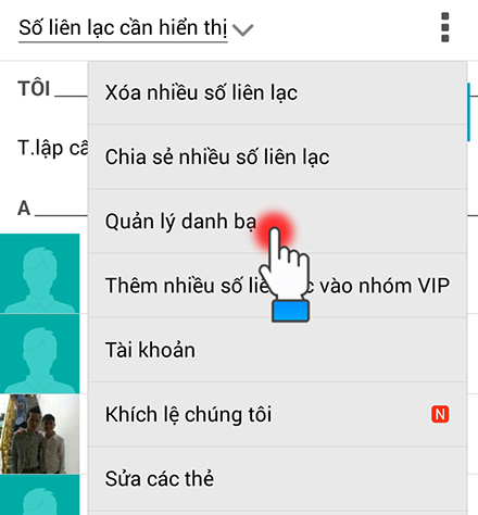 Hướng dẫn chuyển danh bạ từ Android sang iPhone