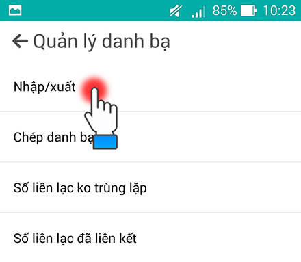 Hướng dẫn chuyển danh bạ từ Android sang iPhone