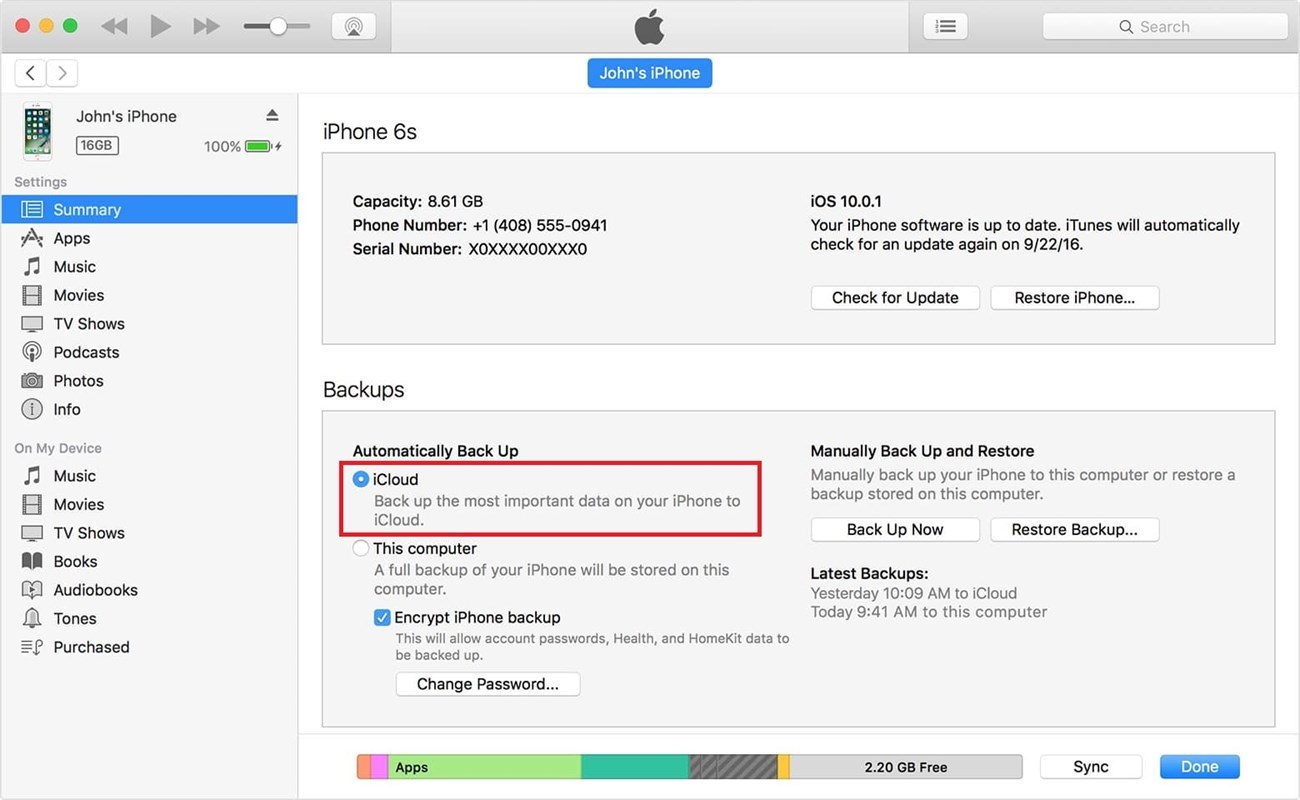 Hướng dẫn chuyển dữ liệu từ iPhone sang iPhone