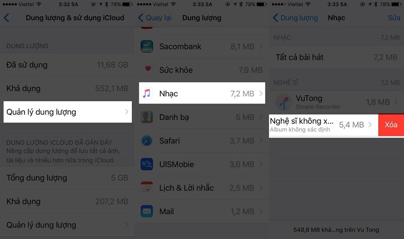 Những cách giải phóng dung lượng iPhone hiệu quả nhất