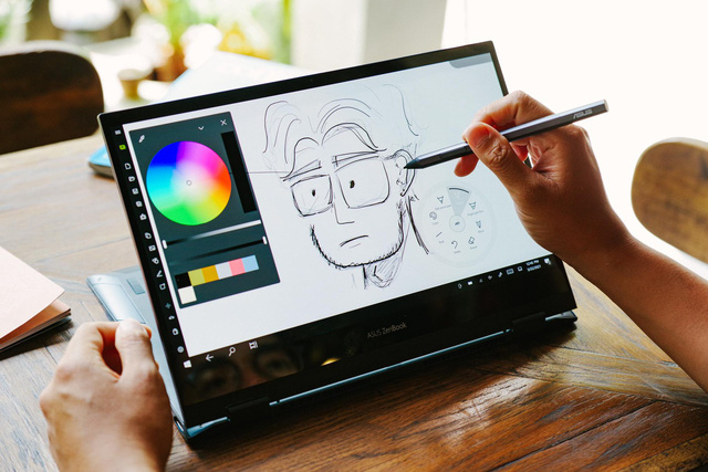 Đánh giá ZenBook Flip 13 UX363: Laptop đa dụng cho vân văn phòng, linh hoạt, pin trâu, màn hình OLED là điểm sáng - Ảnh 3. Đánh giá ZenBook Flip 13 UX363: Laptop đa dụng cho vân văn phòng, linh hoạt, pin trâu, màn hình OLED là điểm sáng - Ảnh 3.