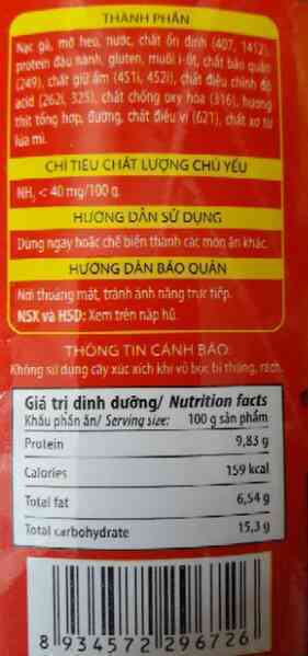 Sự thật các loại xúc xích thường chứa những gì? - Ảnh 4.