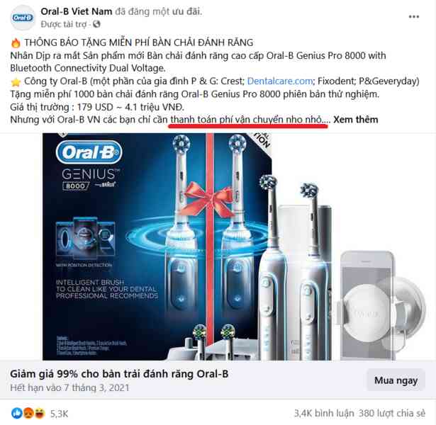 Lật tẩy chiêu trò giảm giá, tặng quà giá trị... để lừa tiền trên Facebook