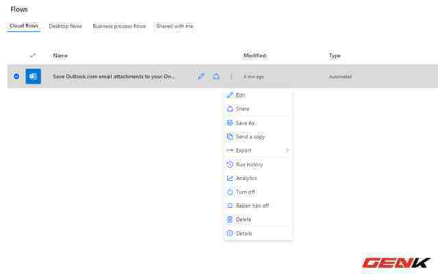 Tự động hóa các tác vụ thường ngày với Microsoft Power Automate - Ảnh 17. Tự động hóa các tác vụ thường ngày với Microsoft Power Automate - Ảnh 17.