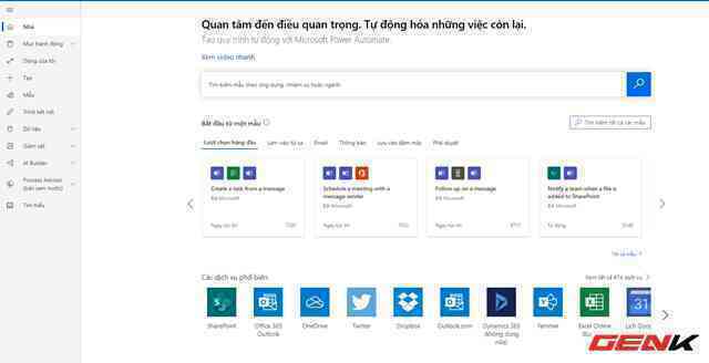 Tự động hóa các tác vụ thường ngày với Microsoft Power Automate - Ảnh 3. Tự động hóa các tác vụ thường ngày với Microsoft Power Automate - Ảnh 3.