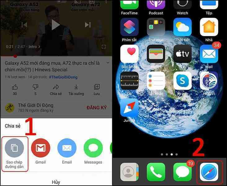 Cách tải video YouTube về iPhone