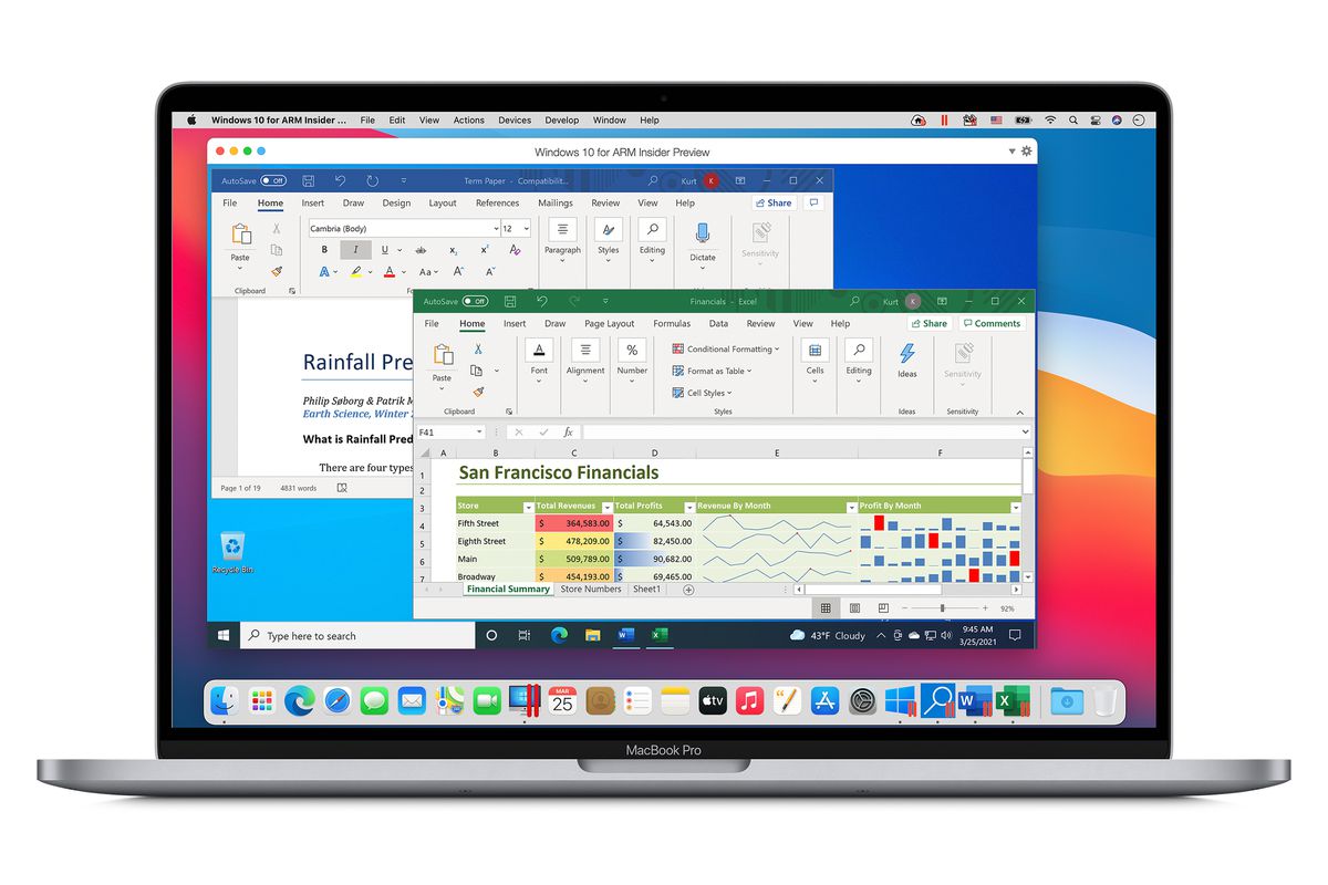 Bạn đã có thể chạy Windows 10 trên máy Mac sử dụng chip M1 của Apple