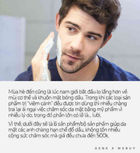 Ngân sách 500k, đây là 6 sản phẩm giúp các chàng trai 