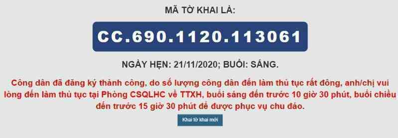Hướng dẫn làm căn cước công dân qua mạng cho người dân TP.HCM
