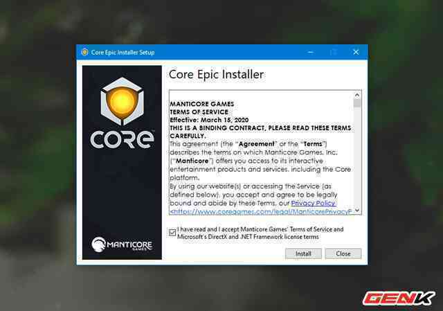 Cách cài đặt Core, vũ trụ game đa chức năng mới của Epic - Ảnh 12. Cách cài đặt Core, vũ trụ game đa chức năng mới của Epic - Ảnh 12.