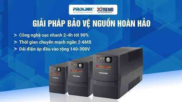 Bộ lưu điện Prolink – Giải pháp tối ưu cho hộ gia đình