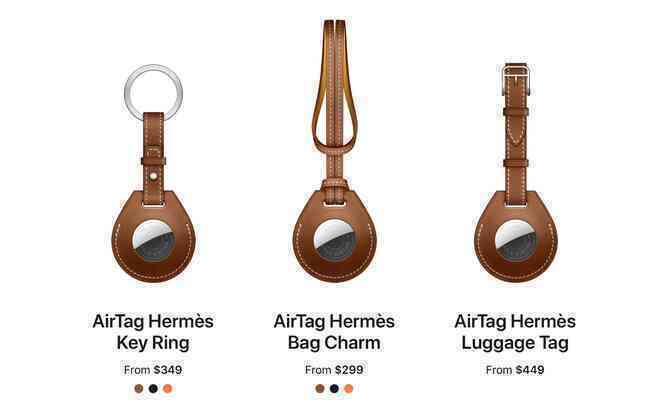 Apple cùng Hermes làm phụ kiện cho AirTag, giá gần 10 triệu đồng cho một chiếc... móc khoá - Ảnh 3. Apple cùng Hermes làm phụ kiện cho AirTag, giá gần 10 triệu đồng cho một chiếc... móc khoá - Ảnh 3.