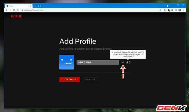 Cách cấu hình và khởi tạo tài khoản Netflix dành cho trẻ nhỏ - Ảnh 4.