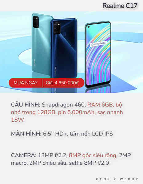 Giá dưới 5 triệu, đây là những smartphone đang được người Việt quan tâm nhất - Ảnh 4.