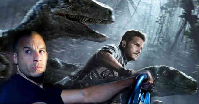Fast & Furious có thể sẽ kết hợp với thế giới khủng long Jurassic World - Ảnh 2. Fast & Furious có thể sẽ kết hợp với thế giới khủng long Jurassic World - Ảnh 2.
