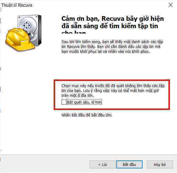 Thủ thuật giúp khôi phục dữ liệu bị xóa nhầm trên máy tính - 5