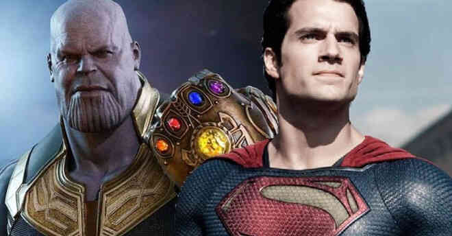 Thử lên kèo Thanos v Superman xem ai sẽ là kẻ chiến thắng - Ảnh 1. Thử lên kèo Thanos v Superman xem ai sẽ là kẻ chiến thắng - Ảnh 1.