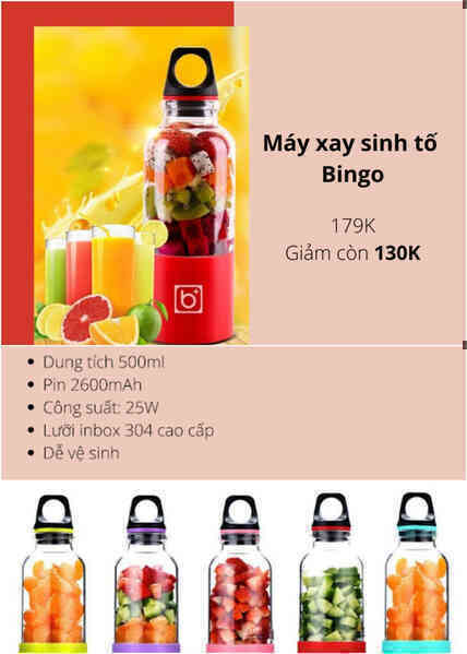 5 chiếc máy xay sinh tố cầm tay ngon - bổ - rẻ được săn đón nhất Shopee, có loại chưa tới 50K! - Ảnh 4.