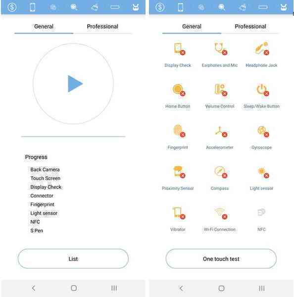 Thủ thuật kiểm tra tình trạng của các linh kiện và cảm biến trên smartphone - 3 Thủ thuật kiểm tra tình trạng của các linh kiện và cảm biến trên smartphone - 3