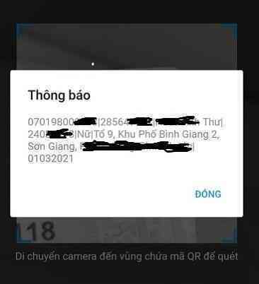 Mã QR trên Căn cước công dân ghi những thông tin gì?