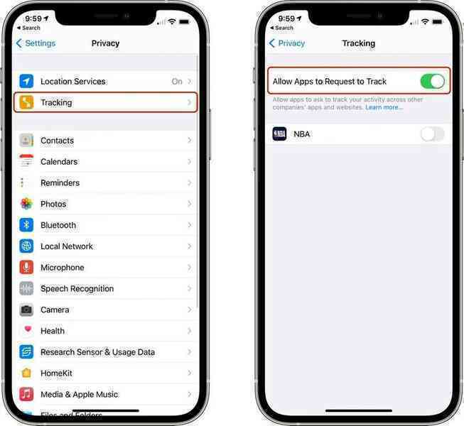 Cách ngăn các ứng dụng theo dõi bạn trong iOS 14.5