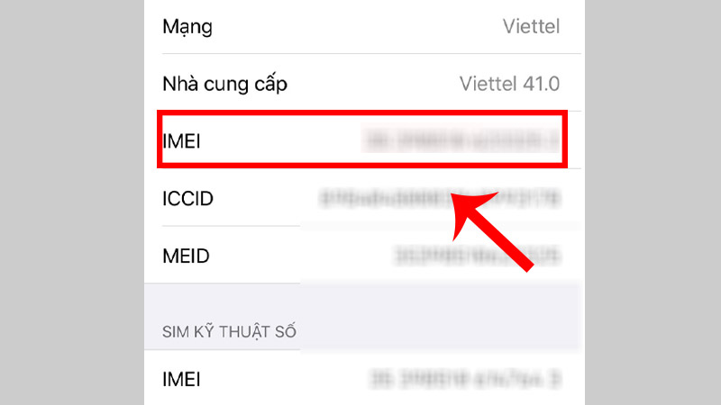 Cách kiểm tra IMEI iPhone