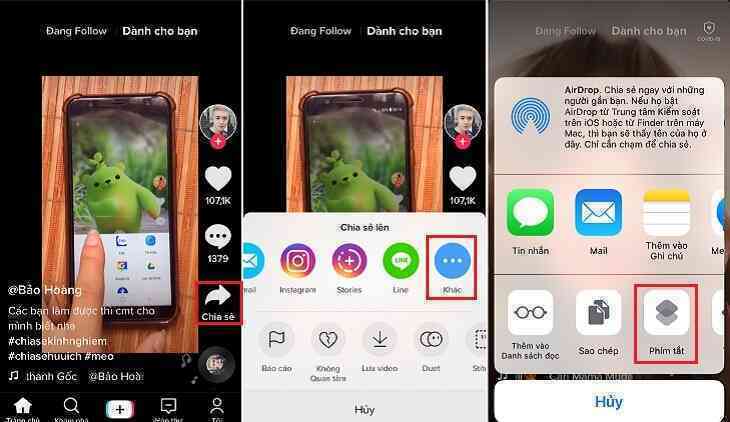 Hướng dẫn tải video TikTok không logo về iPhone