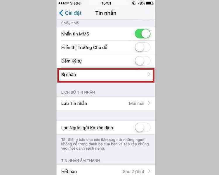 Những cách chặn cuộc gọi, tin nhắn trên iPhone