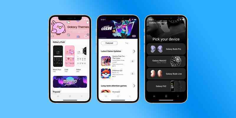 ứng dụng mô phỏng Samsung Galaxy trên iPhone ảnh 2 ung dung mo phong Samsung Galaxy tren iPhone anh 2