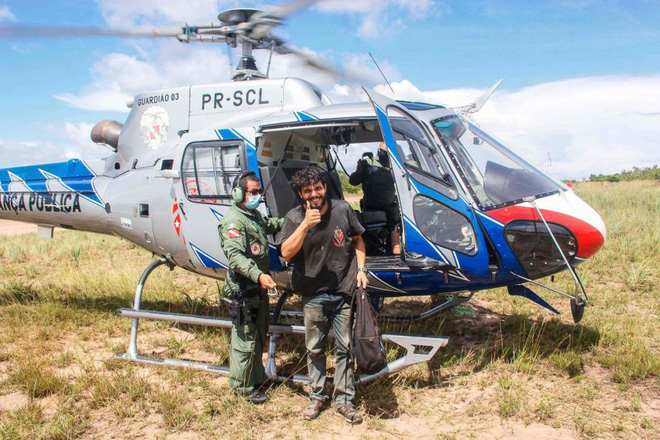 Phi công sống sót thần kỳ 38 ngày trong rừng già Amazon sau khi rơi máy bay