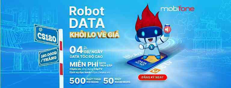 Nghe gọi thả ga, giải trí cực đã với gói cước CS120 MobiFone