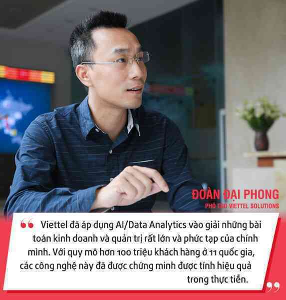 “Hồ dữ liệu”, trí tuệ nhân tạo và kiềng 3 chân trong hệ sinh thái dịch vụ chuyển đổi số của Viettel
