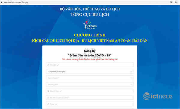 Khách sạn, làng du lịch phải công khai mã QR an toàn phòng dịch Covid-19