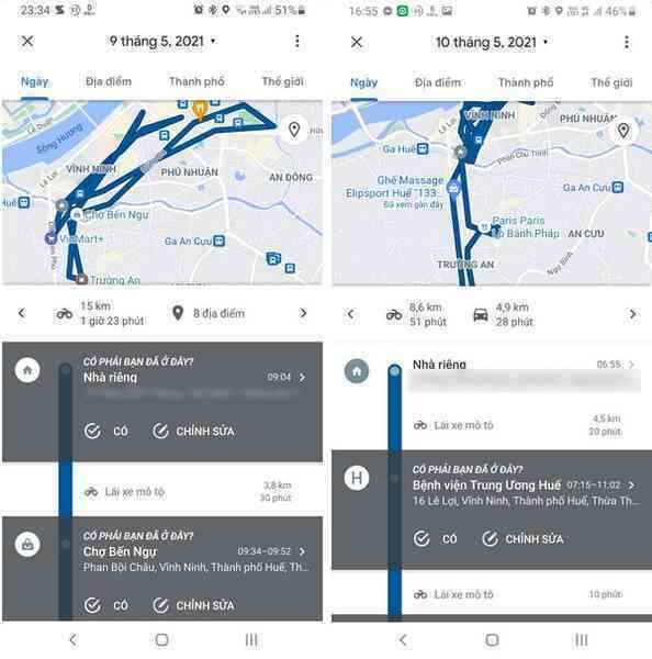 Hướng dẫn cách lưu lịch sử di chuyển để sử dụng khi cần khai báo y tế - 10