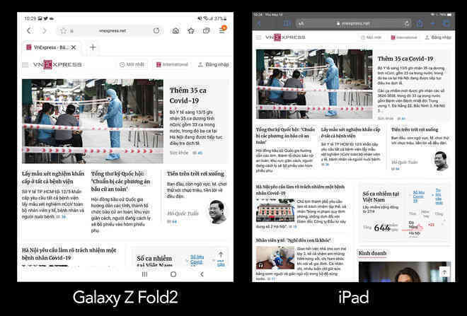 Galaxy Z Fold2 liệu có đủ sức thay thế iPad trong công việc? - Ảnh 2. Galaxy Z Fold2 liệu có đủ sức thay thế iPad trong công việc? - Ảnh 2.