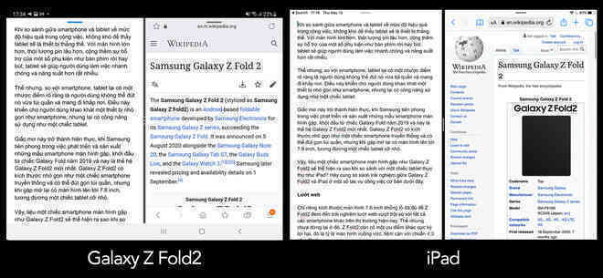 Galaxy Z Fold2 liệu có đủ sức thay thế iPad trong công việc? - Ảnh 9. Galaxy Z Fold2 liệu có đủ sức thay thế iPad trong công việc? - Ảnh 9.