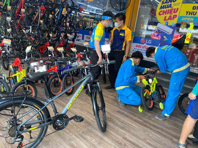 Thế Giới Di Động nhảy vào bán xe đạp